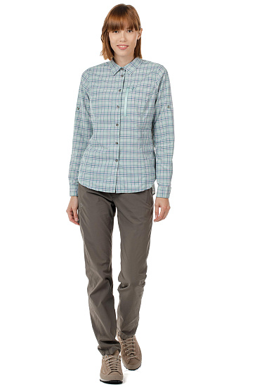 Брюки женские Fjallraven High Coast Trail Mountain Grey - Фото 4 большая