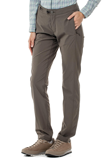 Брюки женские Fjallraven High Coast Trail Mountain Grey - Фото 6 большая