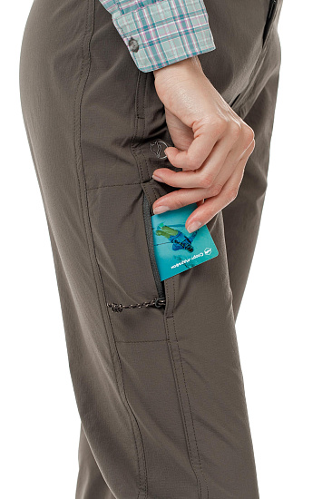 Брюки женские Fjallraven High Coast Trail Mountain Grey - Фото 8 большая