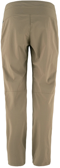 Брюки женские Fjallraven High Coast Trail Suede Brown - Фото 2 большая