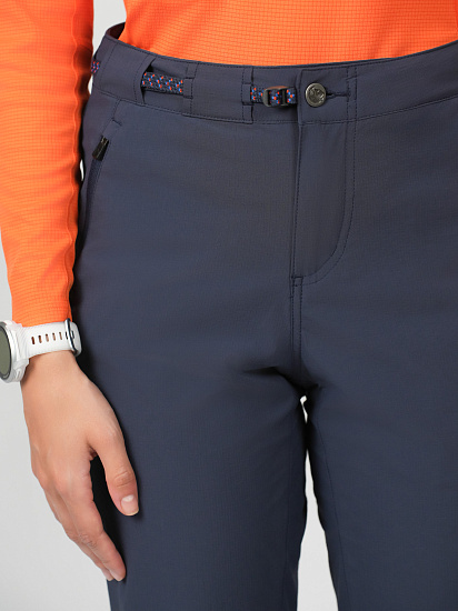 Брюки женские Fjallraven High Coast Trail Navy - Фото 7 большая