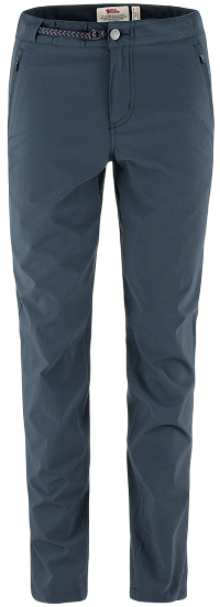 Брюки женские Fjallraven High Coast Trail Navy - Фото 1 большая