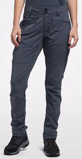 Брюки женские Haglofs Lite Flex Dense Blue - Фото 3 большая