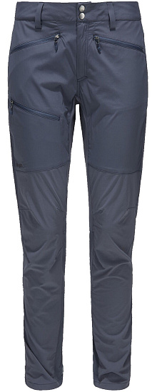Брюки женские Haglofs Lite Flex Dense Blue - Фото 1 большая