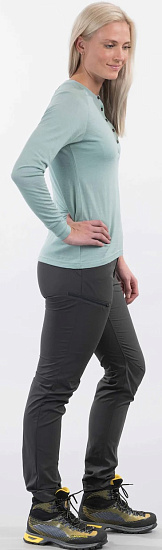 Брюки женские Bergans Utne V5 Solid Charcoal - Фото 6 большая