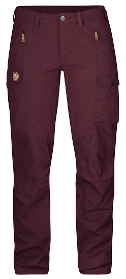 Брюки женские Fjallraven Nikka Dark Garnet - Фото 1 большая