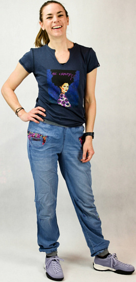 Брюки женские Crazy Idea Aria Light Light jeans - Фото 5 большая