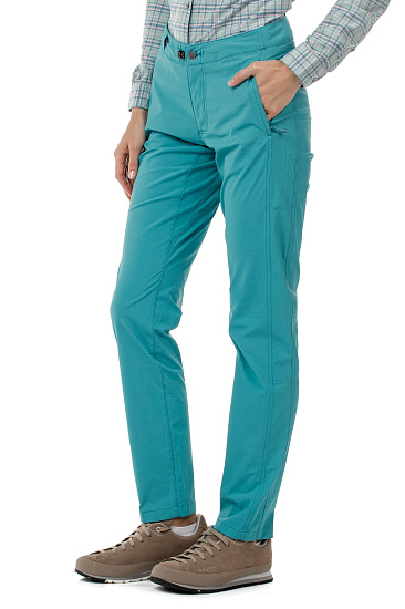 Брюки женские Fjallraven High Coast Trail Lagoon - Фото 3 большая