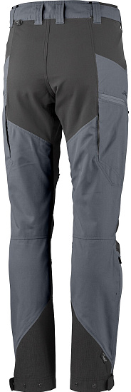 Брюки женские Lundhags Makke Short Granite/Charcoal - Фото 2 большая