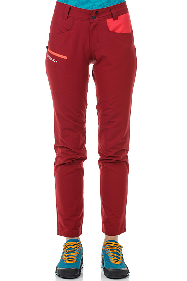 Брюки женские Ortovox Pelmo Dark Blood - Фото 5 большая