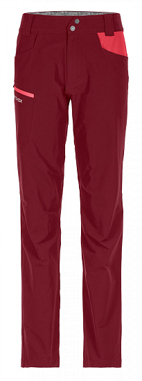 Брюки женские Ortovox Pelmo Dark Blood - Фото 1 большая