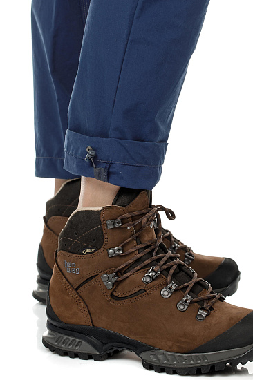 Брюки женские Norrona Svalbard Light Cotton Indigo Night - Фото 6 большая