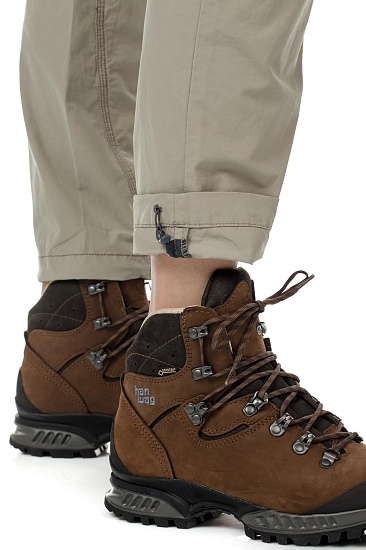 Брюки женские Norrona Svalbard Light Cotton Sandstone - Фото 10 большая