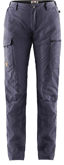 Брюки женские Fjallraven Travellers MT Dark Navy - Фото 1 большая