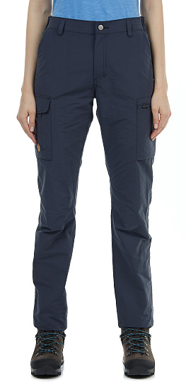 Брюки женские Fjallraven Travellers MT Dark Navy - Фото 3 большая