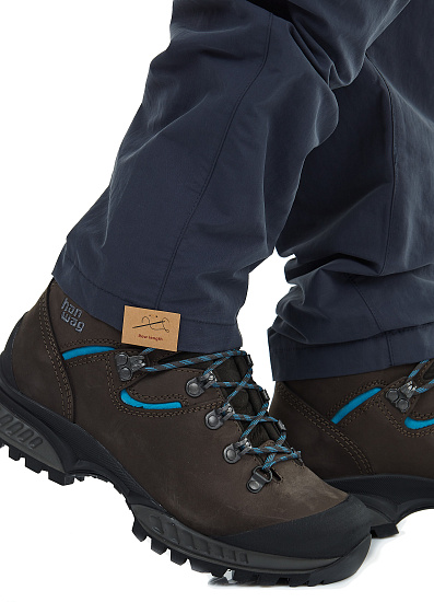 Брюки женские Fjallraven Travellers MT Dark Navy - Фото 8 большая