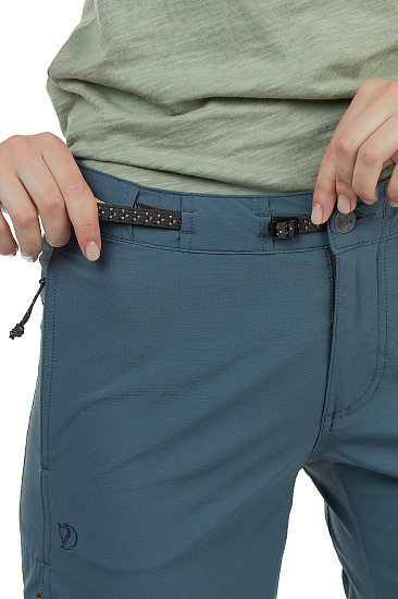 Брюки женские Fjallraven High Coast Trail Dusk - Фото 6 большая