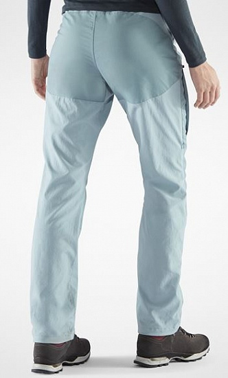 Брюки женские Fjallraven Abisko Midsummer Mineral Blue-Clay Blue - Фото 4 большая