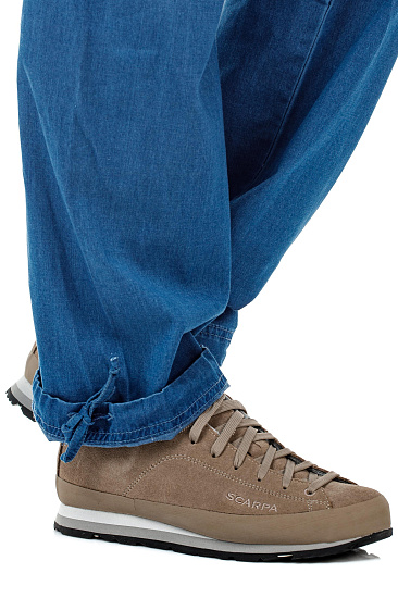 Брюки женские Ocun Noya Jeans Middle Blue - Фото 9 большая