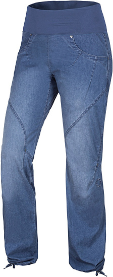 Брюки женские Ocun Noya Jeans Middle Blue - Фото 1 большая