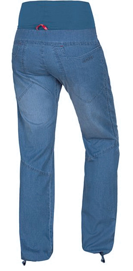 Брюки женские Ocun Noya Jeans Middle Blue - Фото 2 большая