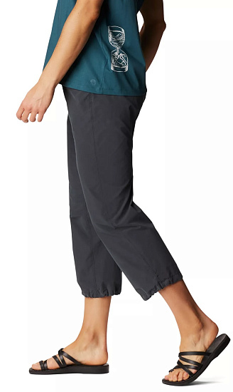 Брюки женские Mountain Hardwear Wondervalley Dark Storm - Фото 3 большая