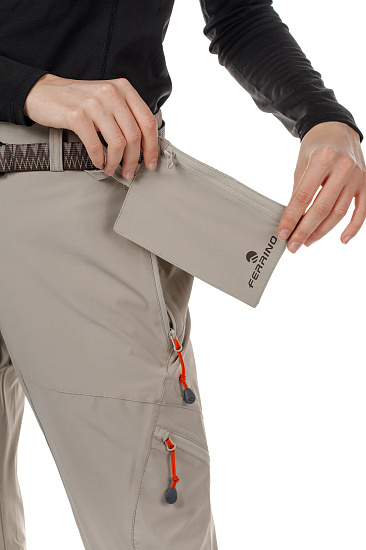 Брюки женские Ferrino Hervey Moonrock - Фото 6 большая