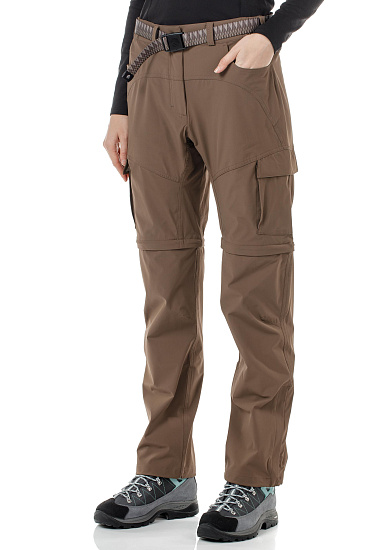 Брюки женские Ferrino Ushuaia Iron Brown - Фото 3 большая