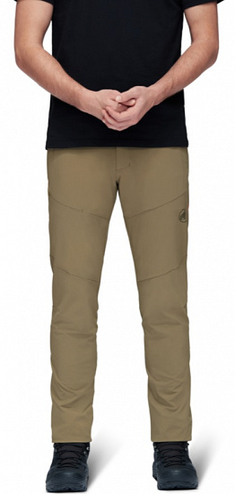 Брюки мужские Mammut Runbold Olive - Фото 2 большая