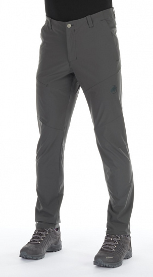 Брюки мужские Mammut Runbold Short Phantom - Фото 2 большая