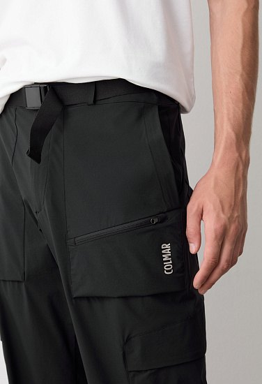 Брюки мужские Colmar Tech Cargo Black - Фото 4 большая