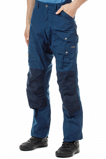 Брюки мужские Fjallraven Barents Pro Storm-Night Sky - Фото 6 большая
