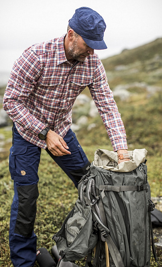 Брюки мужские Fjallraven Barents Pro Storm-Night Sky - Фото 3 большая