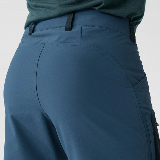 Брюки мужские Fjallraven Keb Agile Short Indigo Blue/Dark Navy - Фото 7 большая