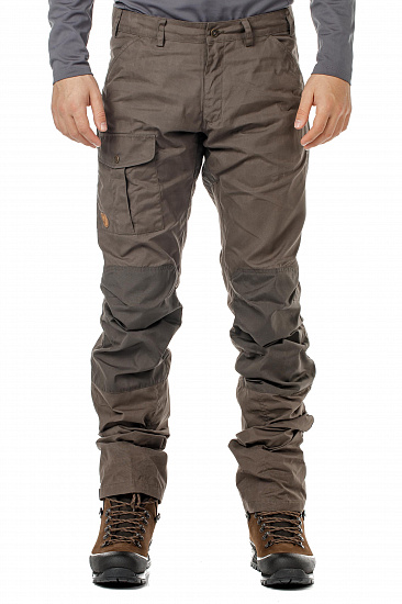 Брюки мужские Fjallraven Nils Mountain Grey - Фото 2 большая