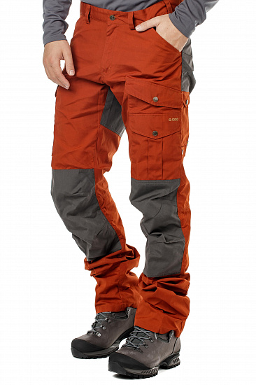 Брюки мужские Fjallraven Barents Pro Autumn Leaf-Stone Grey - Фото 4 большая