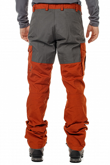 Брюки мужские Fjallraven Barents Pro Autumn Leaf-Stone Grey - Фото 5 большая