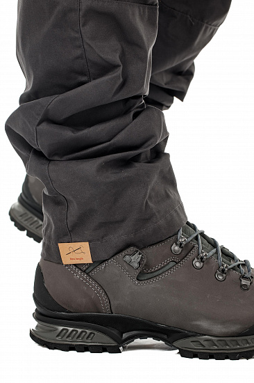 Брюки мужские Fjallraven Karl Pro Long Dark Grey - Фото 7 большая