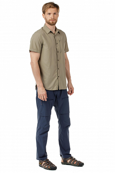 Брюки мужские Fjallraven High Coast Hike Navy - Фото 4 большая