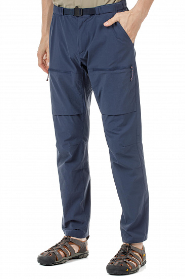 Брюки мужские Fjallraven High Coast Hike Navy - Фото 6 большая
