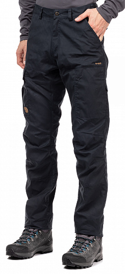 Брюки мужские Fjallraven Karl Pro Long Dark Navy - Фото 4 большая