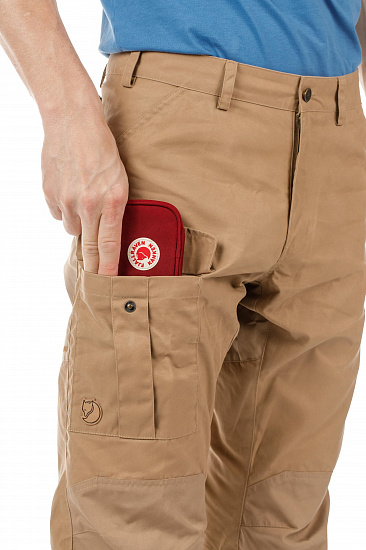 Брюки мужские Fjallraven Nils Sand - Фото 5 большая