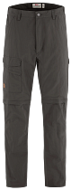 Брюки мужские Fjallraven Travellers MT Zip-off Dark Grey
