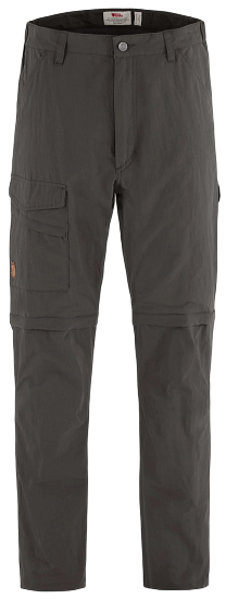 Брюки мужские Fjallraven Travellers MT Zip-off Dark Grey - Фото 1 большая