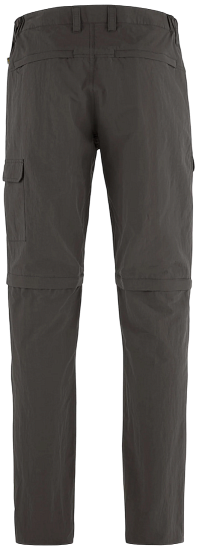Брюки мужские Fjallraven Travellers MT Zip-off Dark Grey - Фото 2 большая
