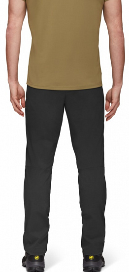 Брюки мужские Mammut Hiking RG Short Black - Фото 4 большая