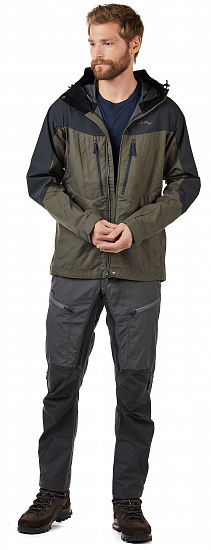 Брюки мужские Lundhags Makke Granite/Charcoal - Фото 2 большая