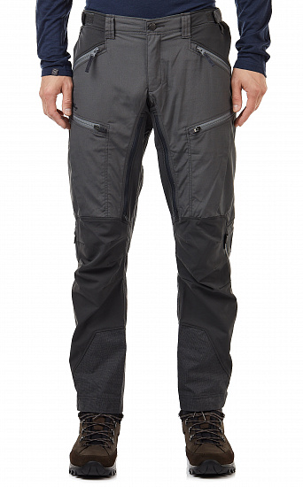Брюки мужские Lundhags Makke Granite/Charcoal - Фото 3 большая