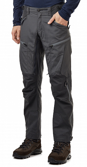 Брюки мужские Lundhags Makke Granite/Charcoal - Фото 4 большая