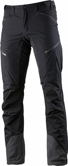Брюки мужские Lundhags Makke Long Black - Фото 1 большая